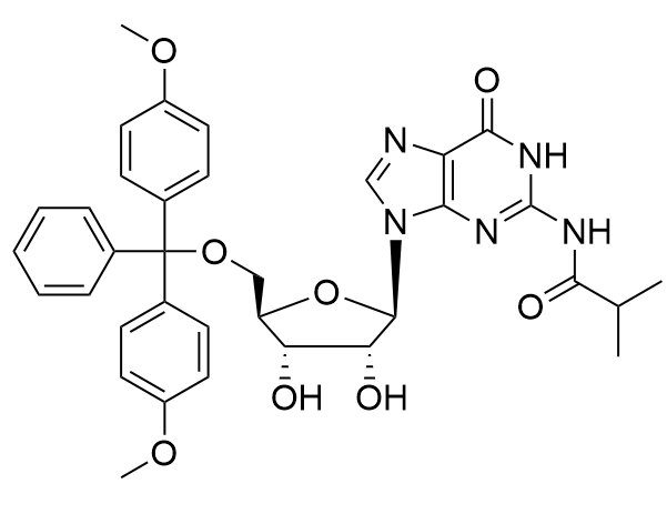 5'-O-(4,4'-二甲氧基三苯甲基)-N2-異丁?；?2'-鳥苷