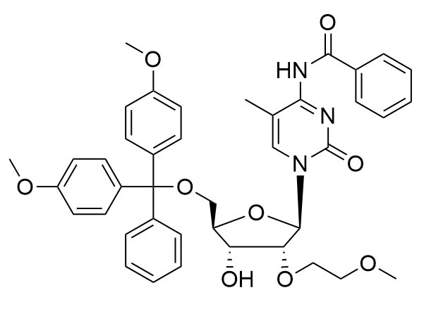 N-苯甲?；?2'-O-甲氧基乙基-5-O-二甲氧基三苯甲基-5-甲基胞苷